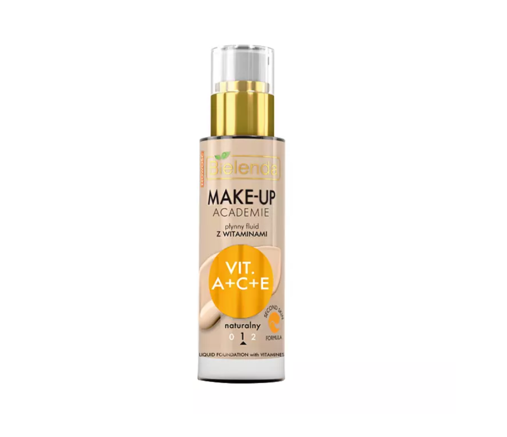 BIELENDA Make-Up Academie Fluid With Vitamins No. 1 Natural 30ml