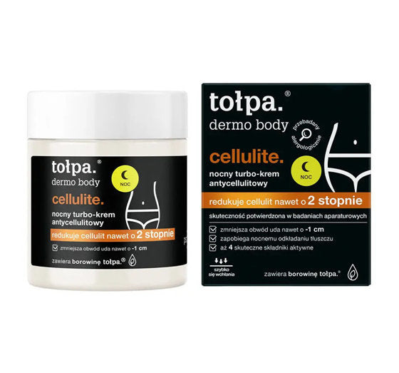 TOŁPA Cellulite Night Turbo Anti-Cellulite Cream 250ml