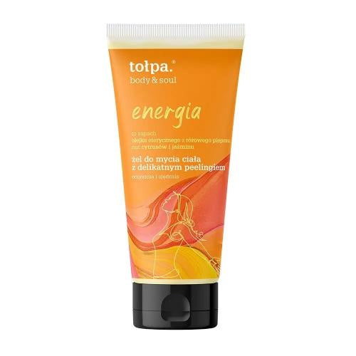 TOŁPA Body&Soul Energy Body Washing Gel With Peeling 200ml