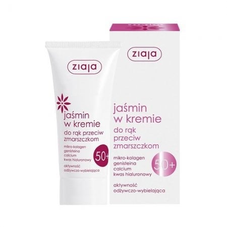 ZIAJA Jasmine 50+ Hand Cream Anti Wrinkle 50ml