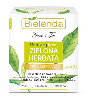 Matujacy Krem Zielona Herbata Cera Mieszana 50ml